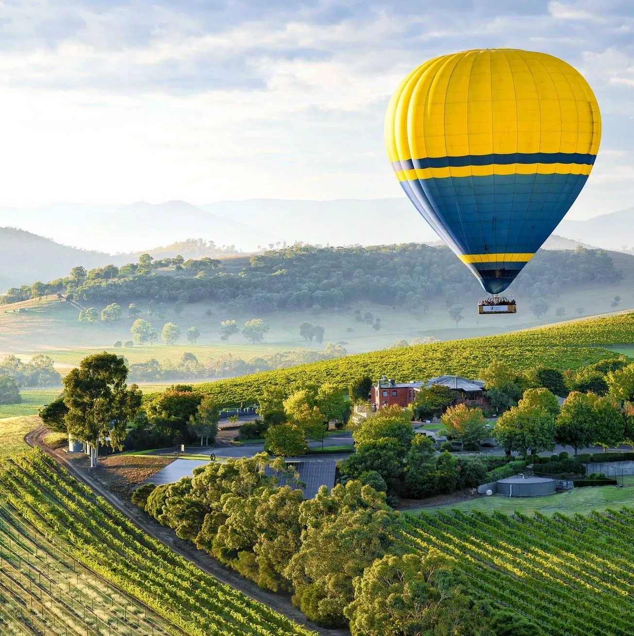 Hot Air Ballooning,Balgownie Estate