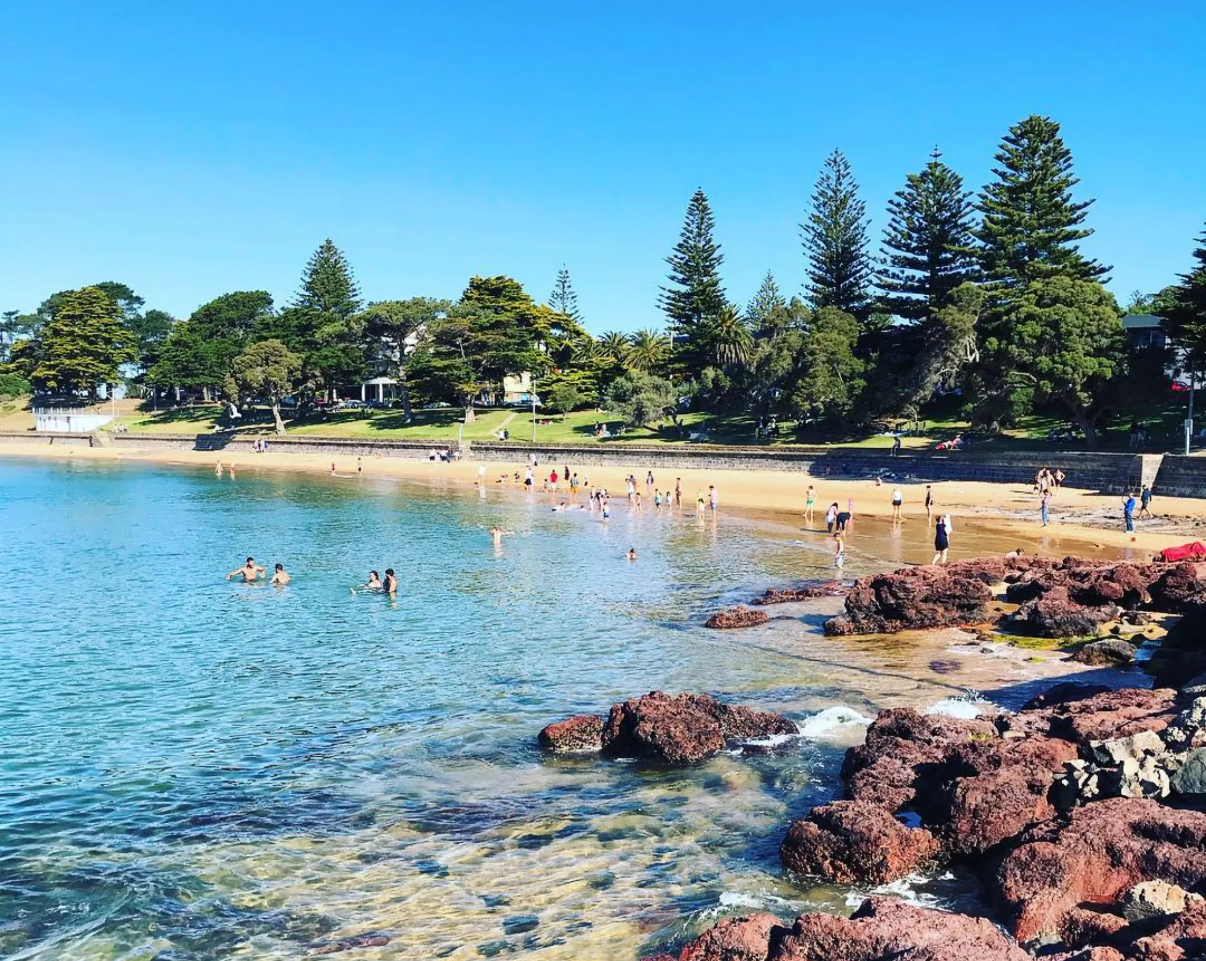 swimming beaches