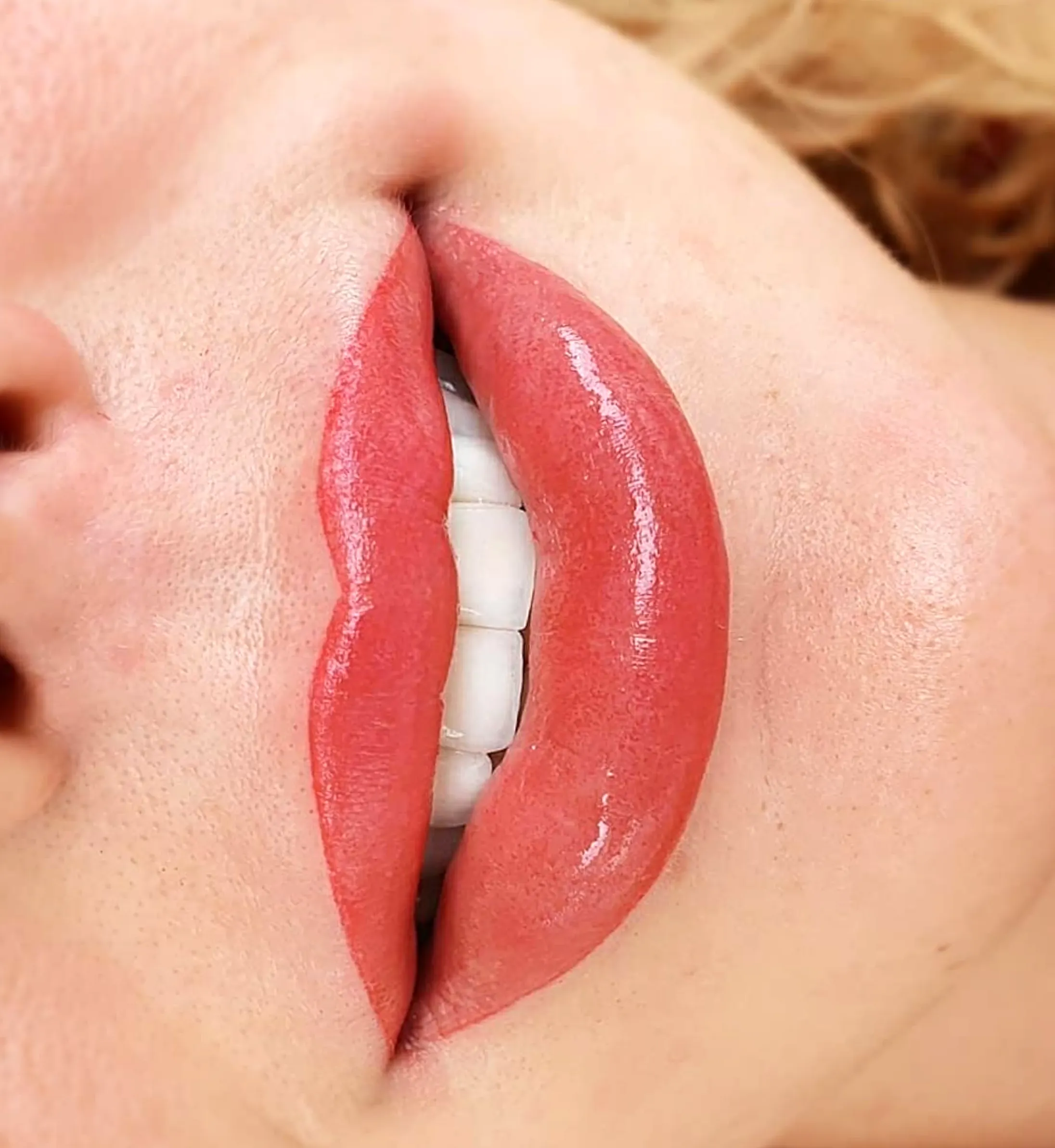 permanent lip colour matching